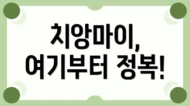 치앙마이, 여기부터 정복!